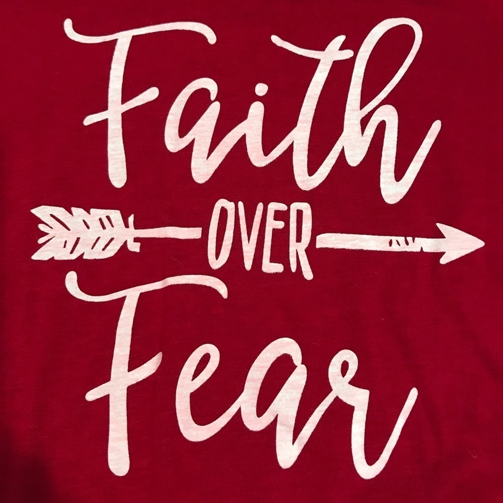 🌸Faith over Fear ✝️Tee